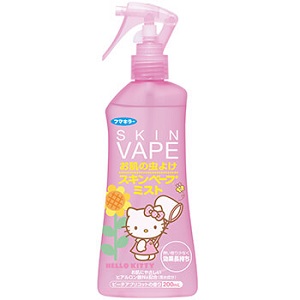 Xịt chống muỗi SKIN VAPE MIST Hello Kitty 200ml – Phiên bản giới hạn