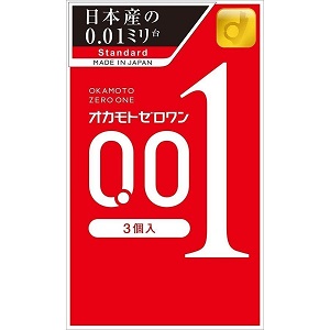 あす楽対応 値段が激安 オカモト ゼロワン 最大63％オフ 0.01 3個入り