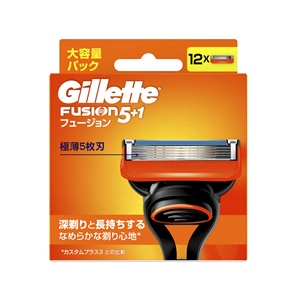新品未使用Gilletteフュージョン5+1 12個×2個￼計24枚セット売り Amazon.co.jp: ジレット フュージョン5+1 髭剃り 本体 替刃2個付