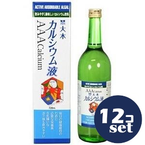 「セット販売」「リブ・ラボラトリーズ」大木吸収型カルシウム液　720ml　12本セット