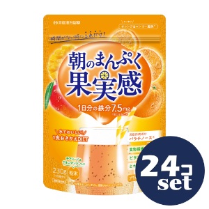 「セット販売」「井藤漢方製薬」短期スタイル朝のまんぷく果実感　230g　24個セット
