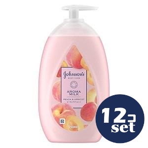 「セット販売」「KENVUE」ジョンソンボディケア　ラスティングモイスチャーアロマミルク　500ml　12個セット