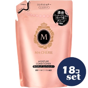 「セット販売」「ファイントゥデイ」マシェリ　モイスチュア　コンディショナー　ＥＸ　つめかえ用　ｆ　380ml　18個セット