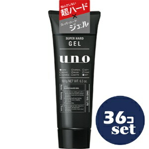 「セット販売」「ファイントゥデイ」ＵＮＯ　スーパーハードジェル　ｆ　180g　36個セット
