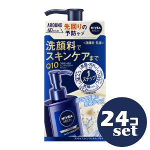「セット販売」「花王」ニベアメン アクティブエイジ ワンステップケア 本体 150ml 24個セット