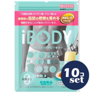 「セット販売」「常盤薬品工業」ｉＢＯＤＹ　マイコミットＭＣＴゼリー　15g×14本　10個セット