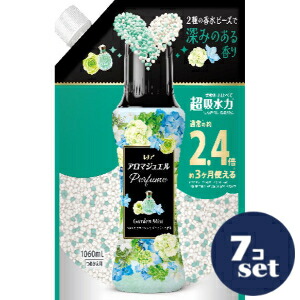 「セット販売」「P&Gジャパン」レノアアロマジュエル　パステルフローラル＆ブロッサムの香り　つめかえ用特大サイズ　1040ml　7個セット