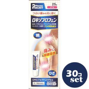 【第2類医薬品】「セット販売」「大石膏盛堂」ロキエフェクトLXゲルα　25g　30個セット※セルフメディケーション税制対象商品｜薬のファインズファルマ店