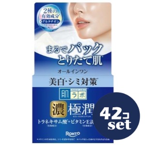 「セット販売」「ロート製薬」肌ラボ　極潤　美白パーフェクトゲル　100g　42個セット