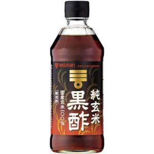 「セット販売」「ミツカン」　ミツカン　純玄米黒酢　500ml×6本セット
