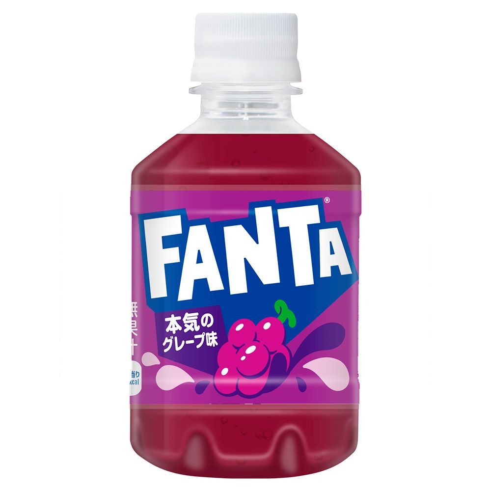 「コカ・コーラ」　ファンタグレープ 280mlPETx72本「３ケースセット販売」