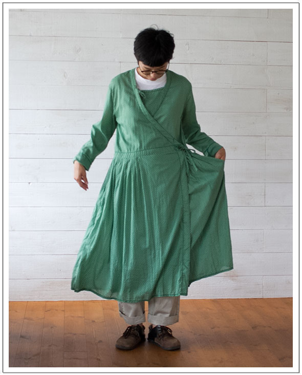 公式 楽天市場 Homspun ホームスパン ラップワンピース ｆｉｎｅ 希少 Advance Com Ec