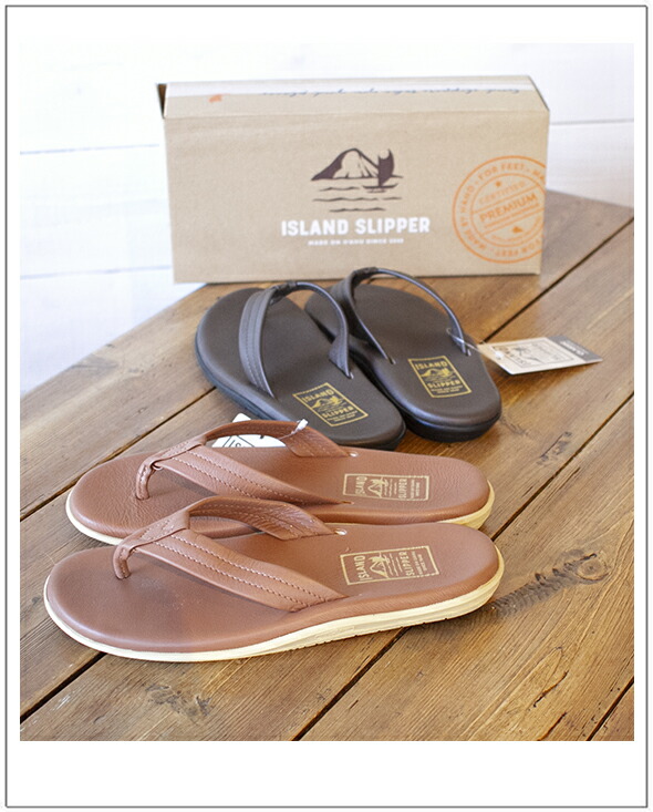 ISLAND SLIPPER(アイランドスリッパ) レザーサンダル［Men's］