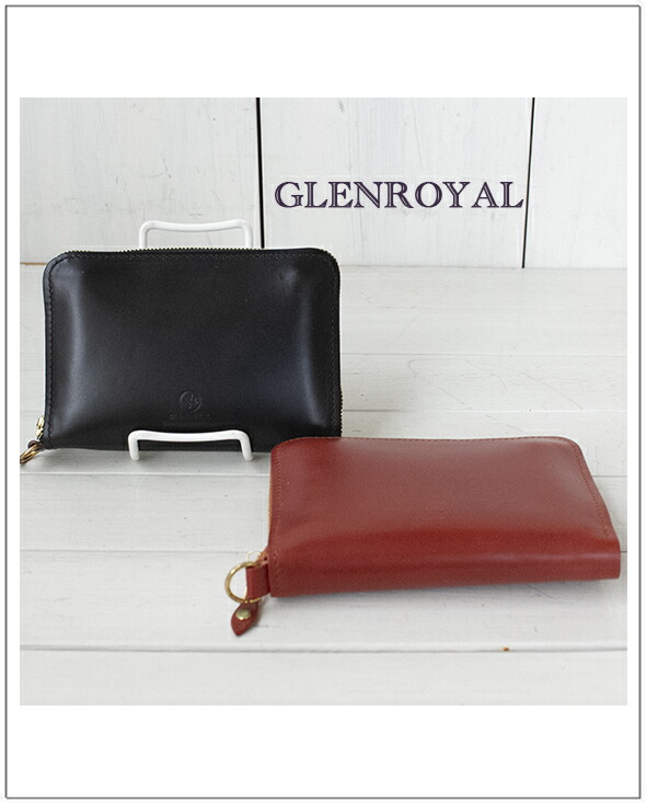 GLENROYAL（グレンロイヤル） 【置き目売りわたす店】 WALLET WITH DIVIDERSアコーディオンジップワレットレディース メンズ 【レディース メンズ 】