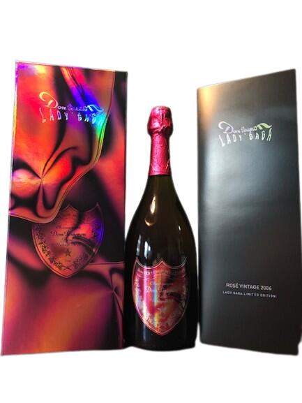 激安超安値 2006 Dom Perignon Brut ROSE Millesime Vintage LADY GAGA