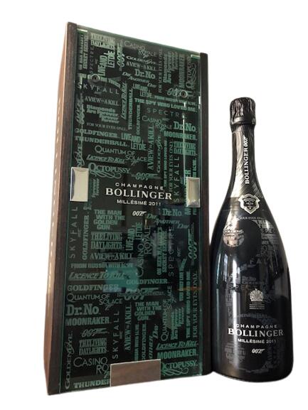 【楽天市場】2009 Bollinger 007 James BOND SPECTRE Limited Edition Brut Milessime ボランジェ  007スペクター リミテッド エディション ブリュット ミレジメ Champagne France シャンパーニュ フランス 750ml 12%  ギフトボックス付 : ファインワイン