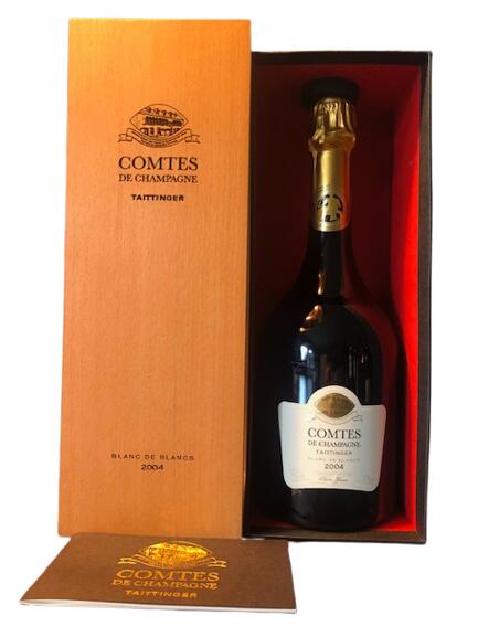 2004 Taittinger Comtes de Champagne Blanc de Blancs Brut Millesime テタンジェ コント ド シャンパーニュ ブラン ド ブラン ブリュット ミレジメ ヴィンテージ Champagne France シャンパーニュ フランス 750ml 12%　ギフトボックス付｜ファインワイン