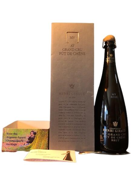 【箱付き】アンリ・ジロー　ロゼ　ダム・ジェンヌ　ブリュット 正規輸入品】アンリ ジロー ロゼ ダム ジャンヌ NV 750ml 箱付