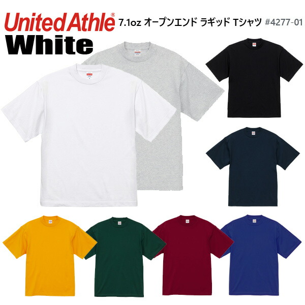 楽天市場】【アッシュ】7.1oz オープンエンド ラギッド Tシャツ United