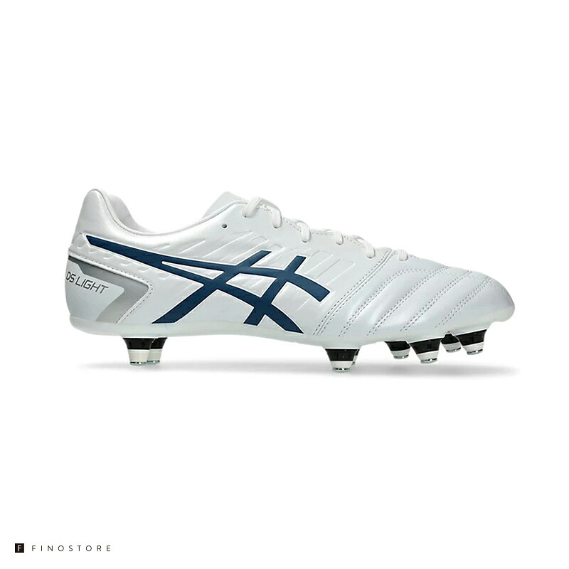 アシックス サッカーシューズ スパイク ディーエス ライト ゲイン ST ワイド（ASICS DS LIGHT GAIN ST WIDE）1101A041 メンズ 103 WHITE/MAKO BLUE 取り換え式