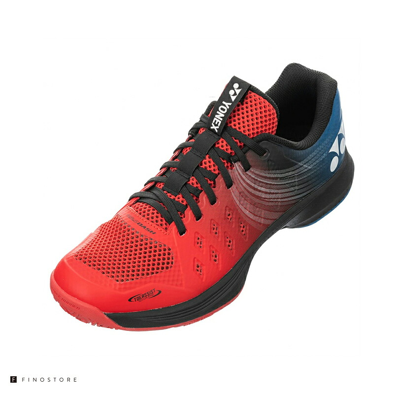 ヨネックス 庭球シューズ オムニ・クレーコート用 パワークッションエアラスダッシュ 4 GC（YONEX POWER CUSHION AERUS DASH 4 GC）SHTAD4GC 053 ユニ一発やる RED/BLACK