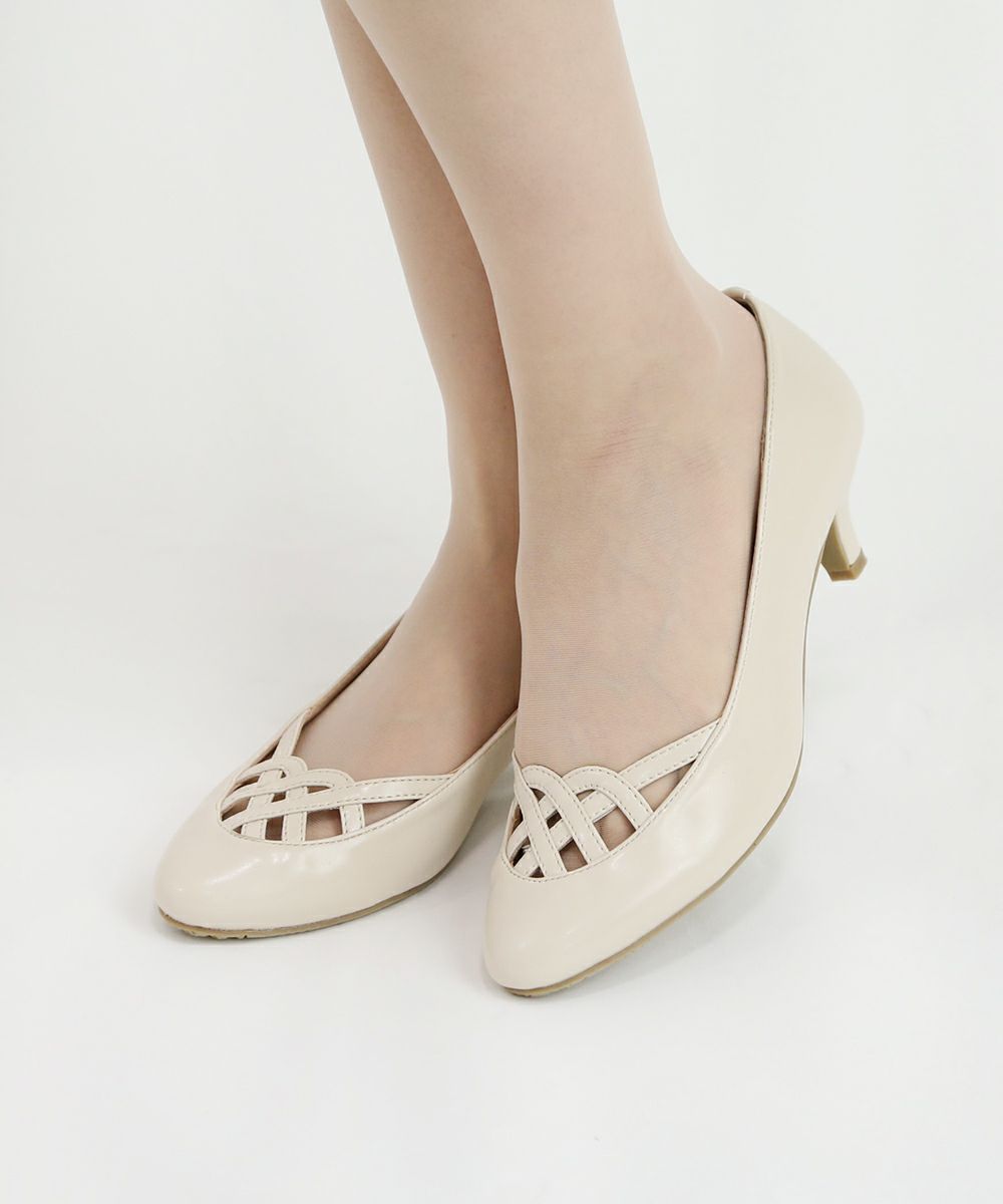 【SALE】an another angelus クロス デザイン パンプス / アンアナザーアンジェラス [45BA01d002]画像