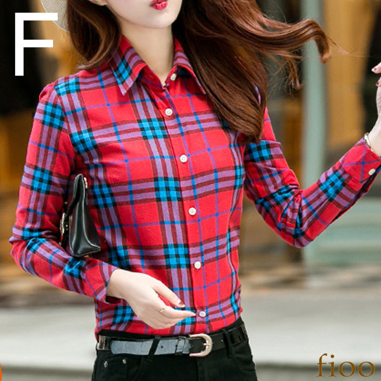 良質コットン フランネル素材チェックシャツ 青 3サイズ10カラーフランネルシャツ ブルー 黒 無地 赤 レツド