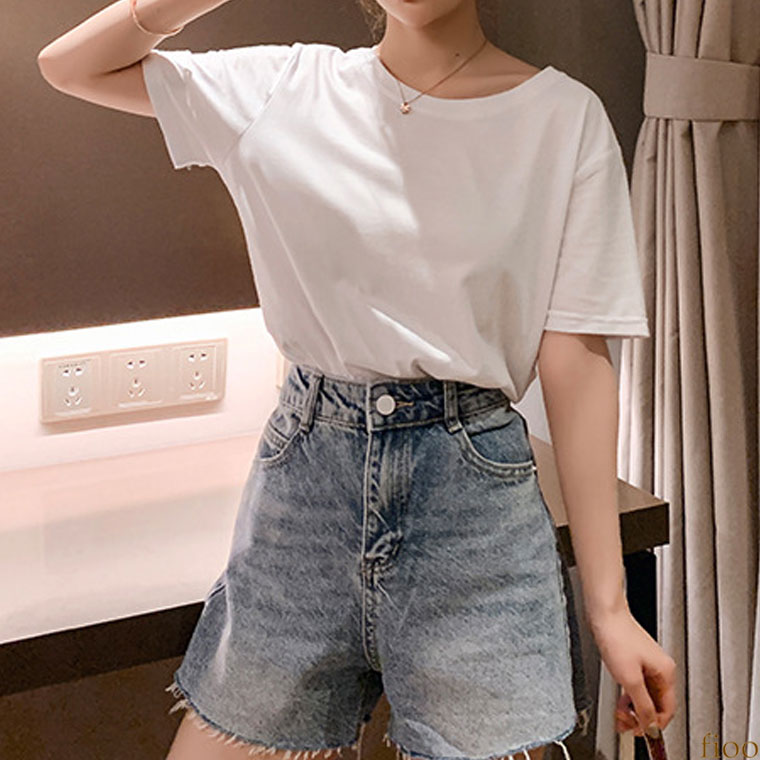 6カラー無地ｔシャツsizemlxl レディース ボーイッシュ ガーリー キャリア ストリート コンサバ エスカワイイ カワイイ