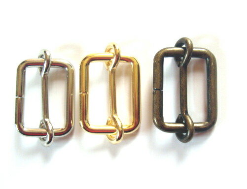 線コキ リュックカン 18mm(ヒモ通幅)×12mm(高さ)×1.8mm(線径) シルバー 日本製
