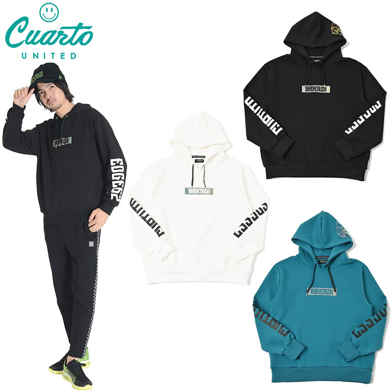 Cuarto UNITED パーカー Cuarto UNITED パーカー ジップアップ 接触冷感 吸汗速乾