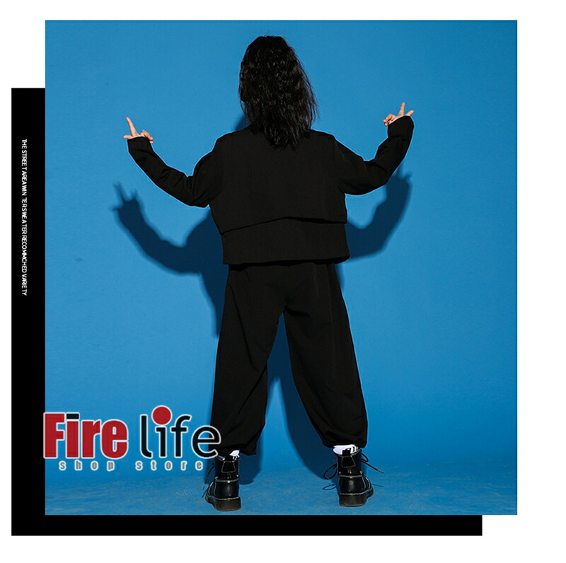 キッズダンス衣装 ガールズ ジャズヒップホップ セットアップ キッズダンス衣装 ファッション ジャケット パンツ ステージ衣装 K Pop 韓国 白黒 おしゃれ Hiphop 110 180cm Clinicalaspalmeras Com