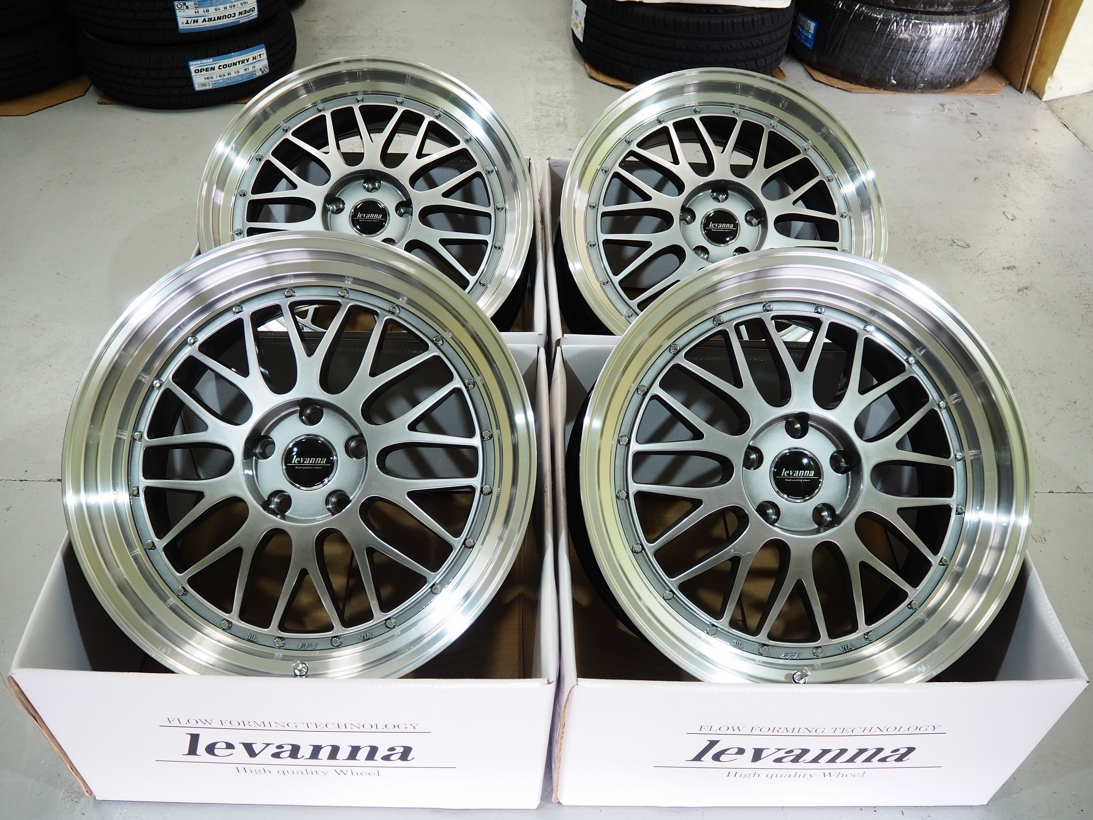 楽天市場】クラウン カムリ マークX深リム メッシュlevanna V10-EX FFT