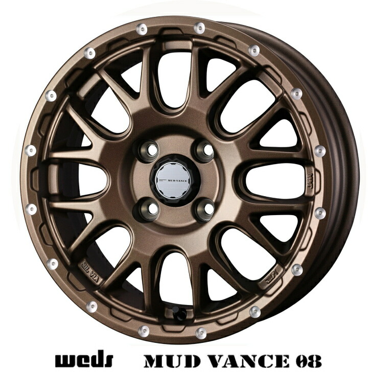 楽天市場】12×4.00B インセット +40 4-100 新品 ホイール 4本