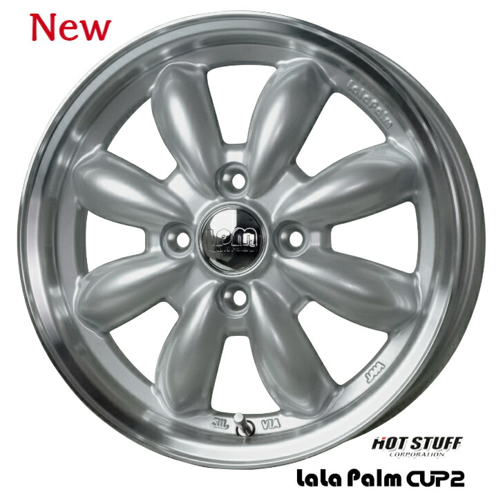 楽天市場】15×4.5J インセット+45 4-100 新品 ホイール 4本ラパン