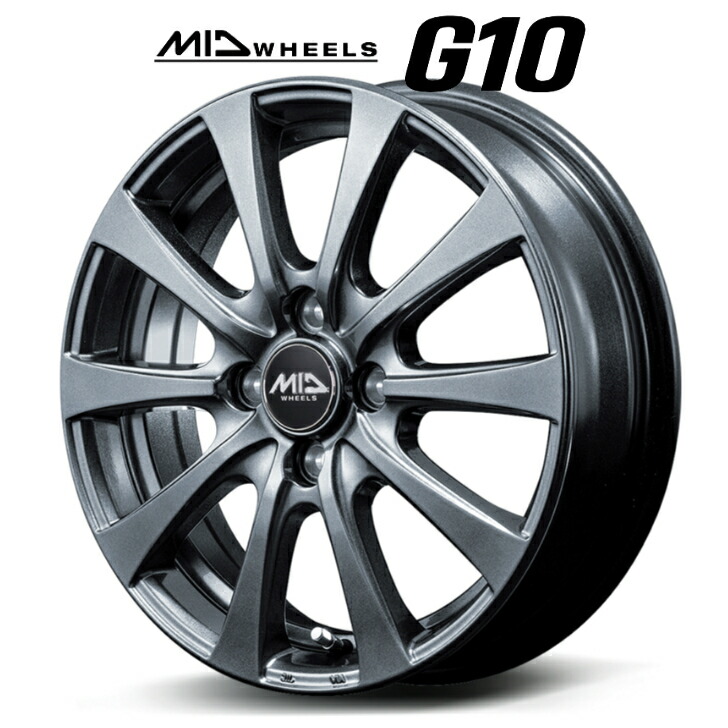 マルカ ホイール シュナイダー SQ27 トヨタ bB 30系 MID 4本セット