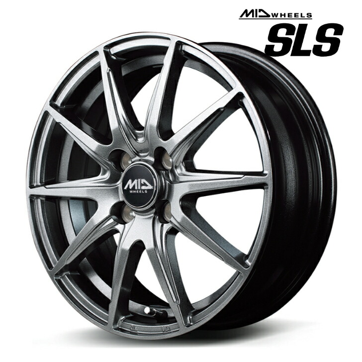 MID シュナイダースタッグ 4本セット ホイール SAI10系 SCHNEIDER StaG アルミホイール 4枚 1台分