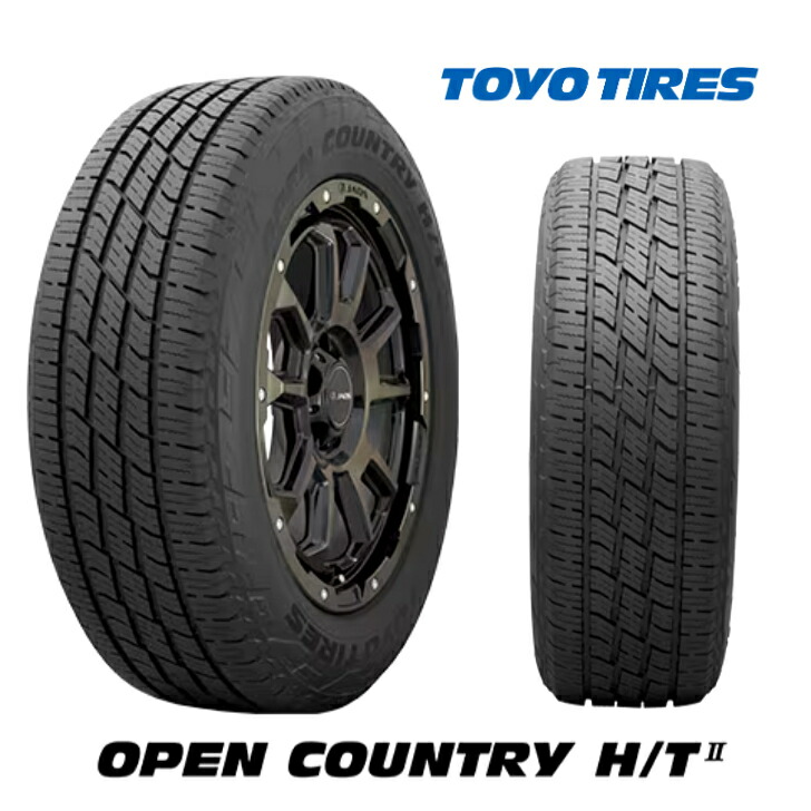 265/60R18 110V 新品 タイヤ 4本 ブラックレタートーヨー オープンカントリー H/T II 265/60-18ハイラックス サーフ ランドクルーザー プラド パジェロ|ファーストセレクト