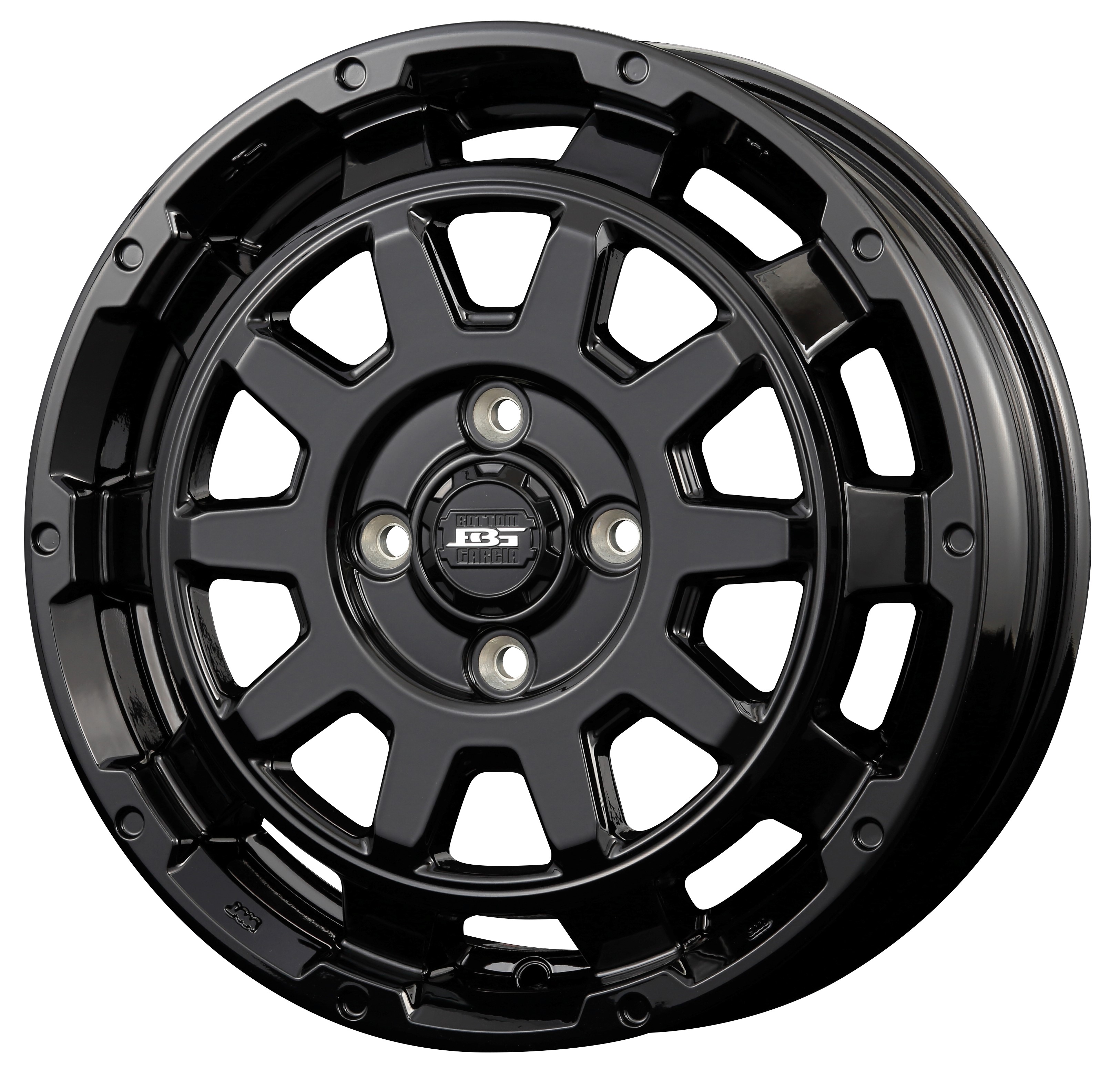 ラパン ワゴンＲ エブリィ ハスラー N-BOX デイズ15&times;4.5J インセット +45 4Ｈ-100 15インチ KIT JAPAN ケイアイティ ボトムガルシア ディグレ｜ファーストセレクト