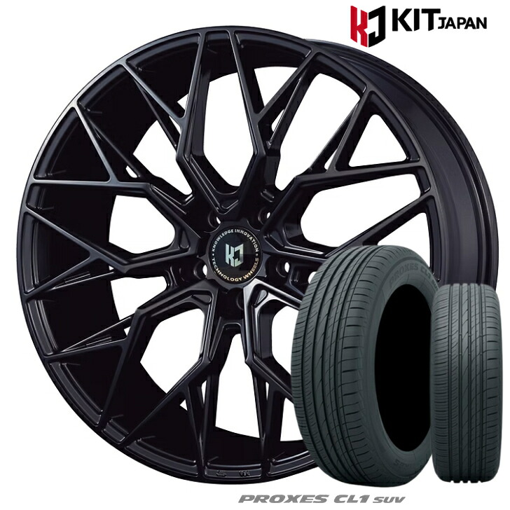 アルファード ヴェルファイア 40系 20×8.5J インセット +40 5-120 ブラックKIT ケイアイティ レヴゲイン レブゲイン LM51Xトーヨー プロクセス CL1 SUV 245/45R20|ファーストセレクト