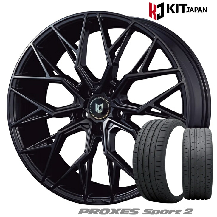 アルファード ヴェルファイア 40系 20&times;8.5J インセット +40 5-120 ブラックKIT ケイアイティ レヴゲイン レブゲイン LM51Xトーヨー プロクセス スポーツ2 245/45R20｜ファーストセレクト
