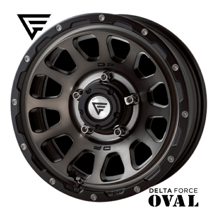 16×6.0J インセット -5 5H 139.7 新品 ホイール 4本 DELTA FORCE デルタ フォース OVAL オーバル ポリッシュ For JIMNY / ジムニー 91,295円