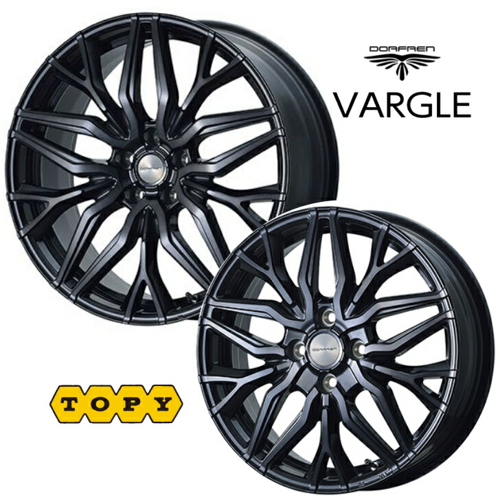 楽天市場】20×8.5J インセット +38 5-114.3 ブラック 20インチ