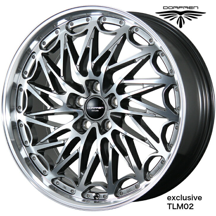 楽天市場】アルファード ヴェルファイア 40系19×8.0J インセット +40 5