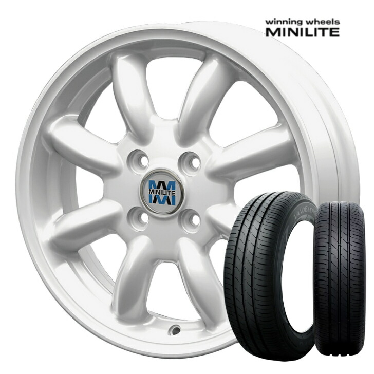 15インチ MINILITE アルミホイール 4本セット MINILITE ミニライト 15インチ 4H100 5J +40 4本セット ホイール