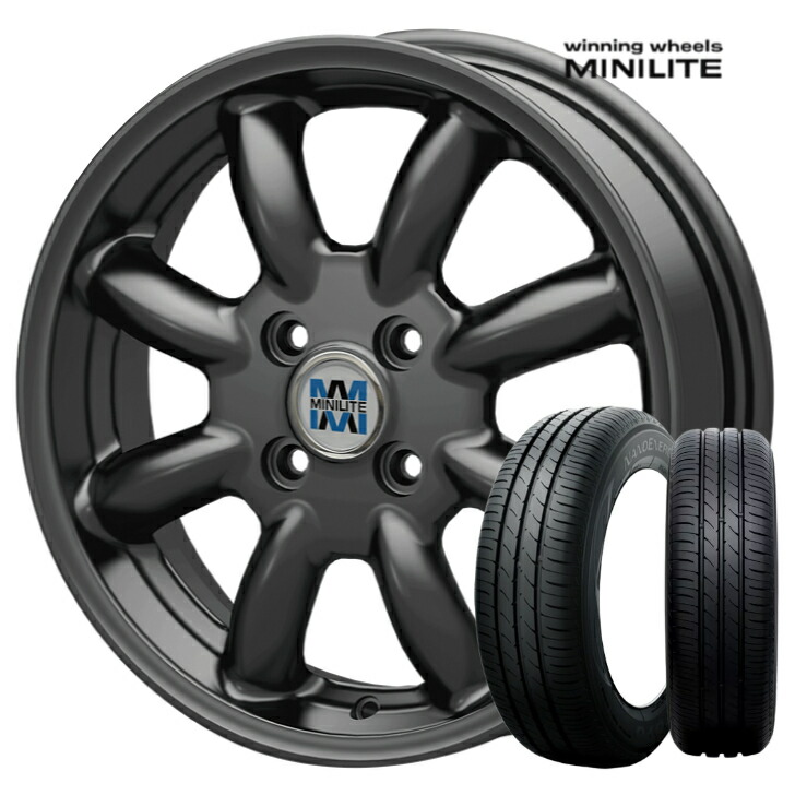 MINILITE ミニライト 14インチ タイヤ付き 165/55R14 【公式通販】 MINILITE ミニライト 14インチ タイヤ付き 165/55R14 【公式通販】