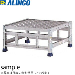 ALINCO(アルインコ)　組立式作業台　CMT-13WS　1段タイプ　ステンレス金具仕様 天板高さ　C：300mm　[法人限定][送料別途お見積り]