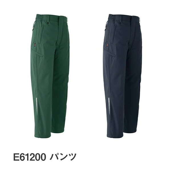\Asahicho|まとめ買いクーポン対象商品/Asahicho(アサヒチョウ) E61200 防寒パンツ(ノータック脇シャーリング) 秋冬用 エコ 日本製 帯電防止 反射材 撥水 防水仕様 耐水 透湿 作業着 ユニフォーム 大きいサイズ 旭蝶繊維|セミプロDIY店ファースト