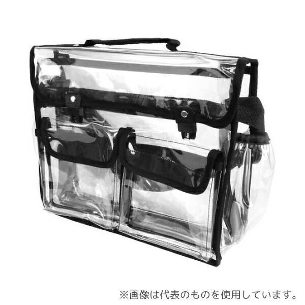 トラスコ中山 TDEB120 エンジニアクリアバッグ 大容量タイプ 370×300×120