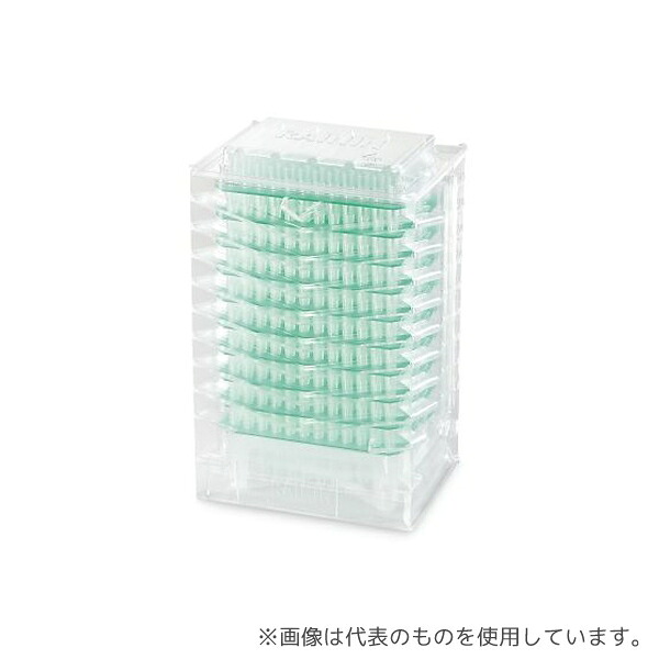 メトラー・トレド レイニン 30389302 低吸着滅菌済LTSチップ スペースセーバー詰替用タワー型 GPS LTS 250μL LS 960A/10 1個(96本×10段入)