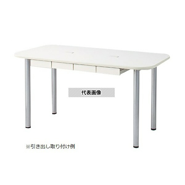 ナビス(アズワン) 1290H-WC ナーステーブル(天板配線穴有) 1200×900×900mm 55,418円